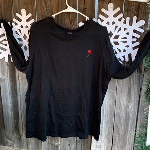 Black long sleeve shirt